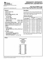 DataSheet CD74HC377 pdf